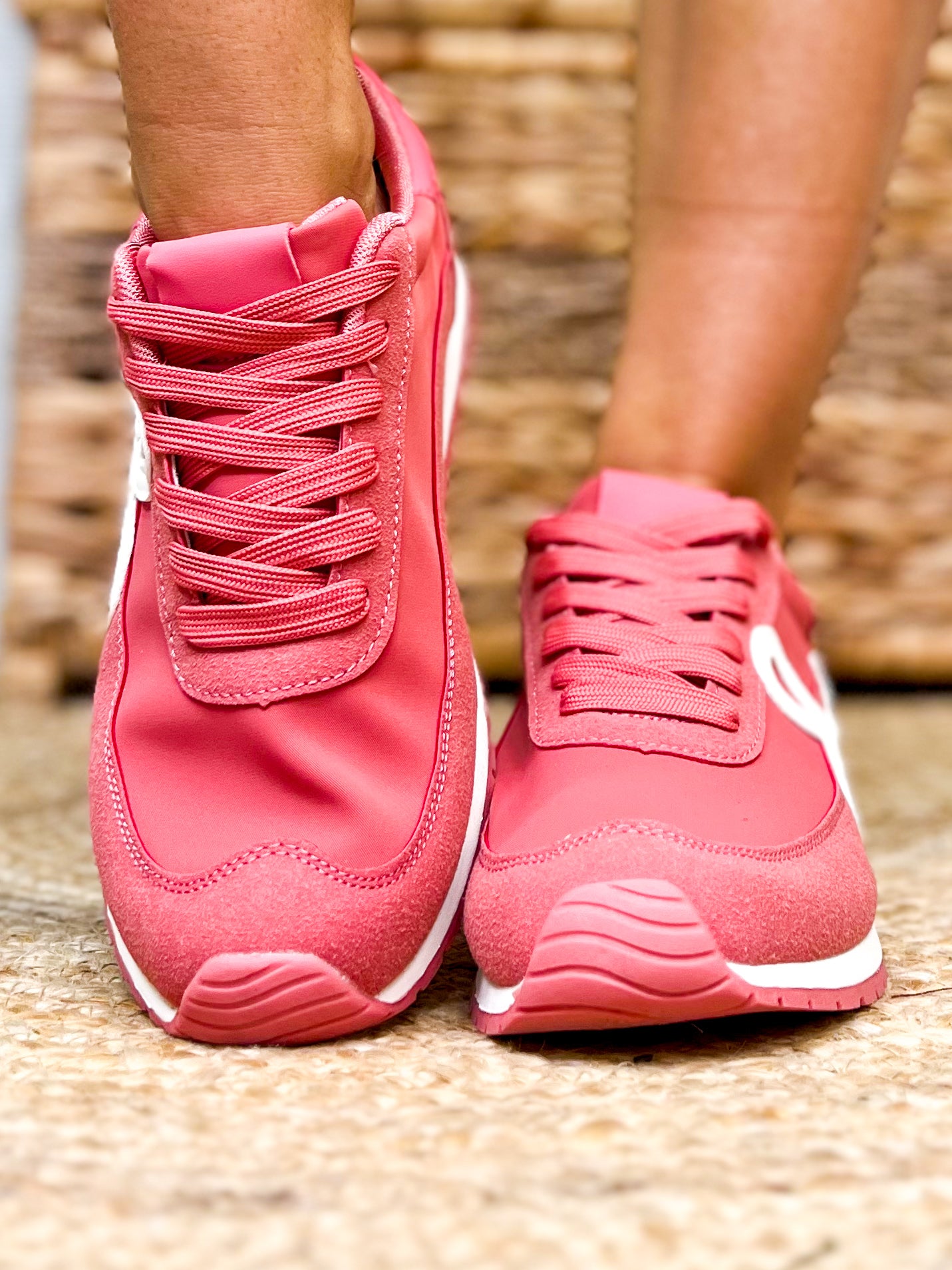Enchanted Sneakers - Pink-350 SHOES-BERNESS-Heathered Boho Boutique, Women's Fashion and Accessories in Palmetto, FL