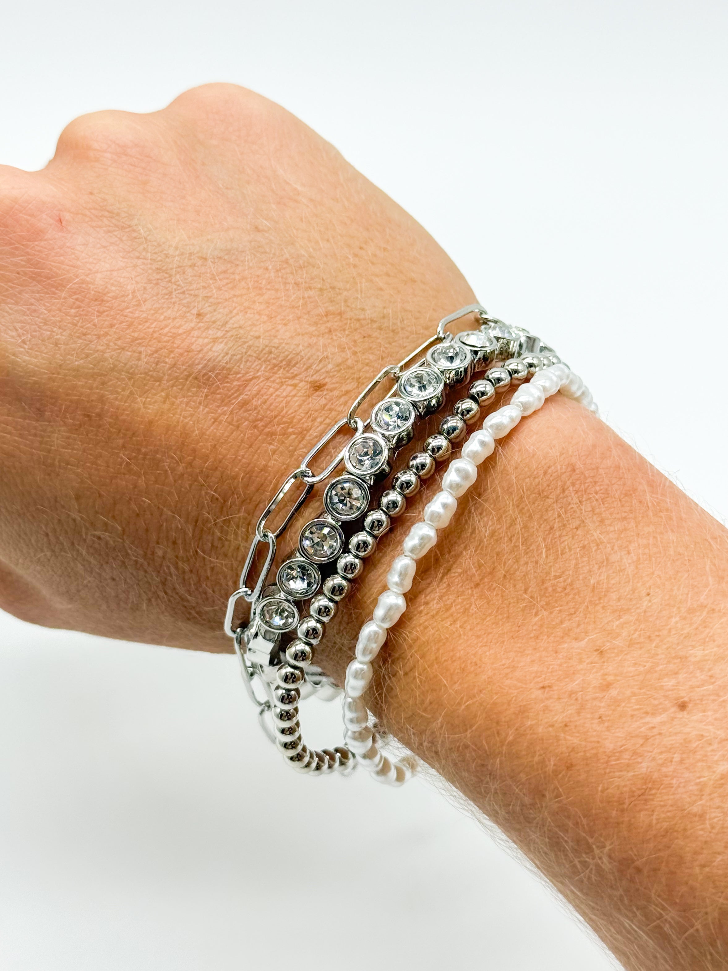 Take Me Anywhere Stretch Bracelet Stack-310 Jewelry-Rough Sketch-Heathered Boho Boutique, Women's Fashion and Accessories in Palmetto, FL