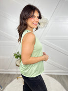 Special Treat Tank Top-100 Tank/Crop Tops-Pol-Heathered Boho Boutique, Women's Fashion and Accessories in Palmetto, FL