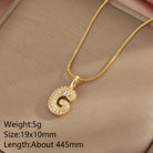All About YOU Initial Necklace-310 JEWELRY-NIHAO JEWELRY-Heathered Boho Boutique, Women's Fashion and Accessories in Palmetto, FL