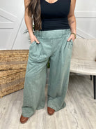 Restock: Headed Out Pants-150 PANTS-Easel-Heathered Boho Boutique, Women's Fashion and Accessories in Palmetto, FL