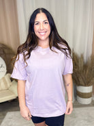 Key Point Top-110 Short Sleeve Top-Rae Mode-Heathered Boho Boutique, Women's Fashion and Accessories in Palmetto, FL