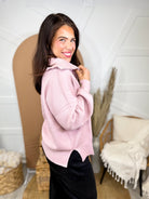 Think About You Half Zip Jacket-200 Jackets/Shackets-WHITE BIRCH-Heathered Boho Boutique, Women's Fashion and Accessories in Palmetto, FL