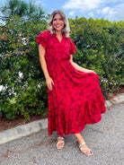 The Petals & Promises Dress-230 DRESSES/JUMPSUITS/ROMPERS-HEIMISH-Heathered Boho Boutique, Women's Fashion and Accessories in Palmetto, FL
