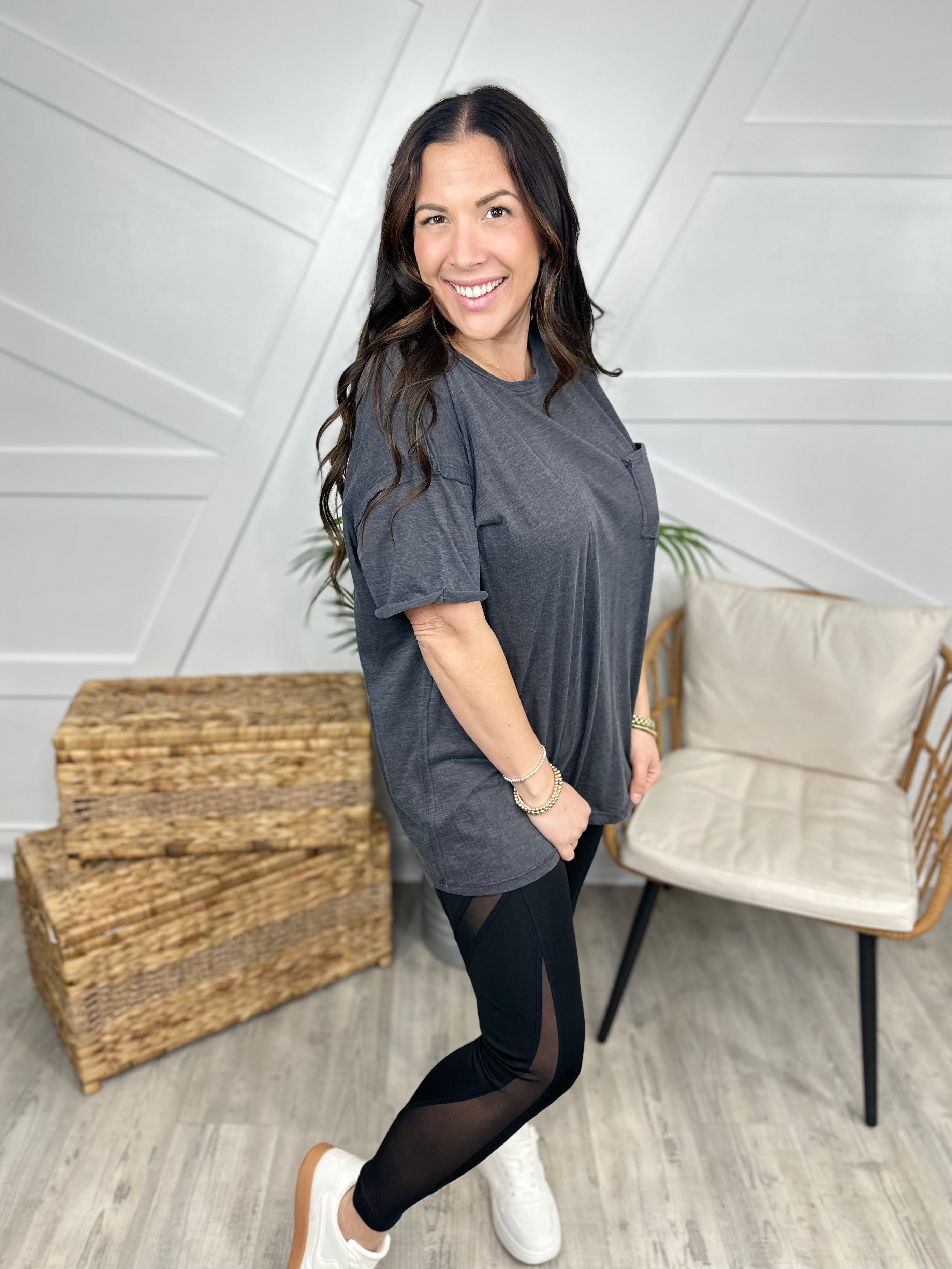 Moving On Mineral Washed Tee-400 Takeover/Pre-Order-Rae Mode-Heathered Boho Boutique, Women's Fashion and Accessories in Palmetto, FL