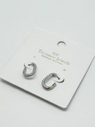 Klarissa Hoop-310 Jewelry-Treasure Jewels-Heathered Boho Boutique, Women's Fashion and Accessories in Palmetto, FL