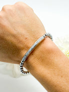 Setting The Bar Stretch Bracelet-310 Jewelry-Joseph Anthony NY, Inc-Heathered Boho Boutique, Women's Fashion and Accessories in Palmetto, FL