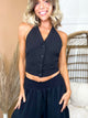 The After Hours Halter Top