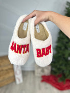 Santa Baby Slippers-350 Shoes-Simply Southern-Heathered Boho Boutique, Women's Fashion and Accessories in Palmetto, FL