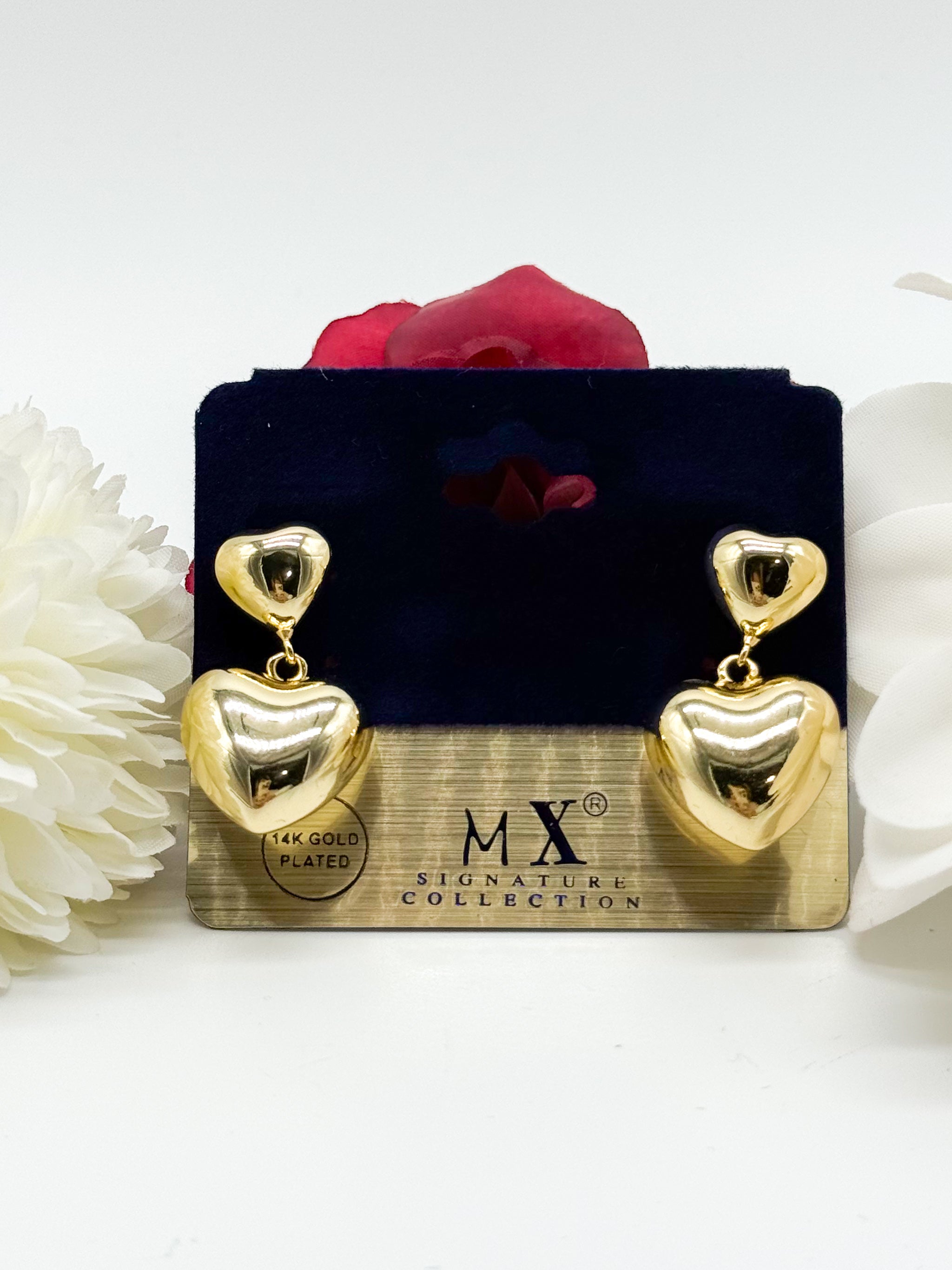 Love Drops Earring-310 Jewelry-Millenx Accessories, LLC.-Heathered Boho Boutique, Women's Fashion and Accessories in Palmetto, FL