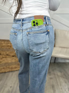 Great Looking Cell Phone Pocket Dad Jeans by Judy Blue-190 Jeans-Judy Blue-Heathered Boho Boutique, Women's Fashion and Accessories in Palmetto, FL