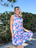 Coral Sands Dress-230 DRESSES/JUMPSUITS/ROMPERS-DEAR SCARLETT-Heathered Boho Boutique, Women's Fashion and Accessories in Palmetto, FL