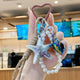 Seaside Sweetheart Charm Keychain