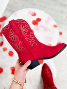 Gentry Boots - Red-350 SHOES-Fortune Dynamic-Heathered Boho Boutique, Women's Fashion and Accessories in Palmetto, FL