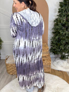 Hoodie Dream Duster - On Track-220 Cardigans/ Kimonos-Heathered Boho-Heathered Boho Boutique, Women's Fashion and Accessories in Palmetto, FL