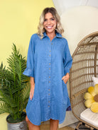 Spotted Out Dress-230 Dresses/Jumpsuits/Rompers-Easel-Heathered Boho Boutique, Women's Fashion and Accessories in Palmetto, FL