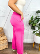 Resort Pants - Hot Pink-150 PANTS-DEAR SCARLETT-Heathered Boho Boutique, Women's Fashion and Accessories in Palmetto, FL