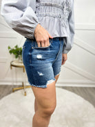 New Ways Shorts-160 shorts-Risen Jeans-Heathered Boho Boutique, Women's Fashion and Accessories in Palmetto, FL