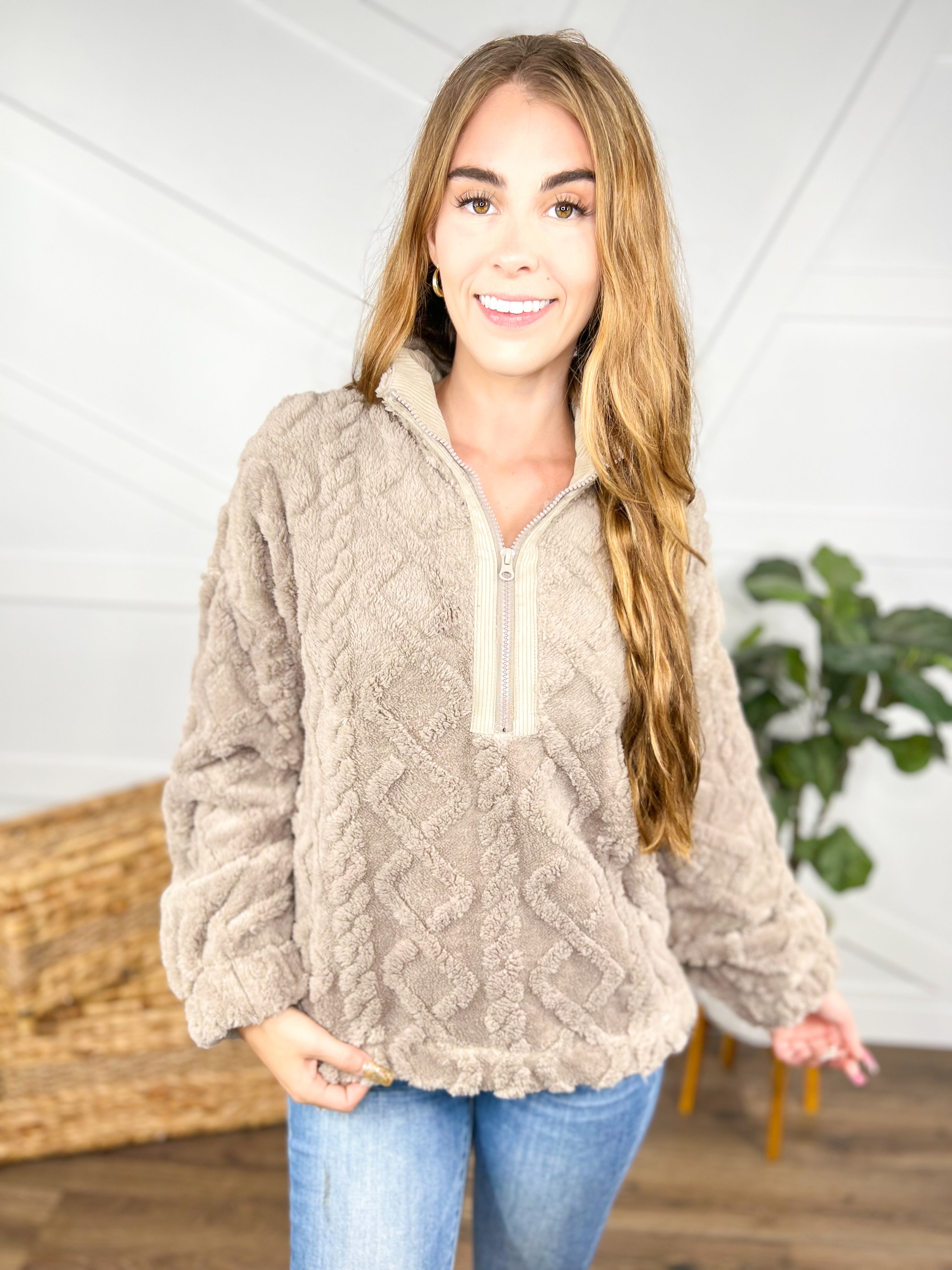 Warm & Toasty Sweater-125 Sweater-Very J-Heathered Boho Boutique, Women's Fashion and Accessories in Palmetto, FL