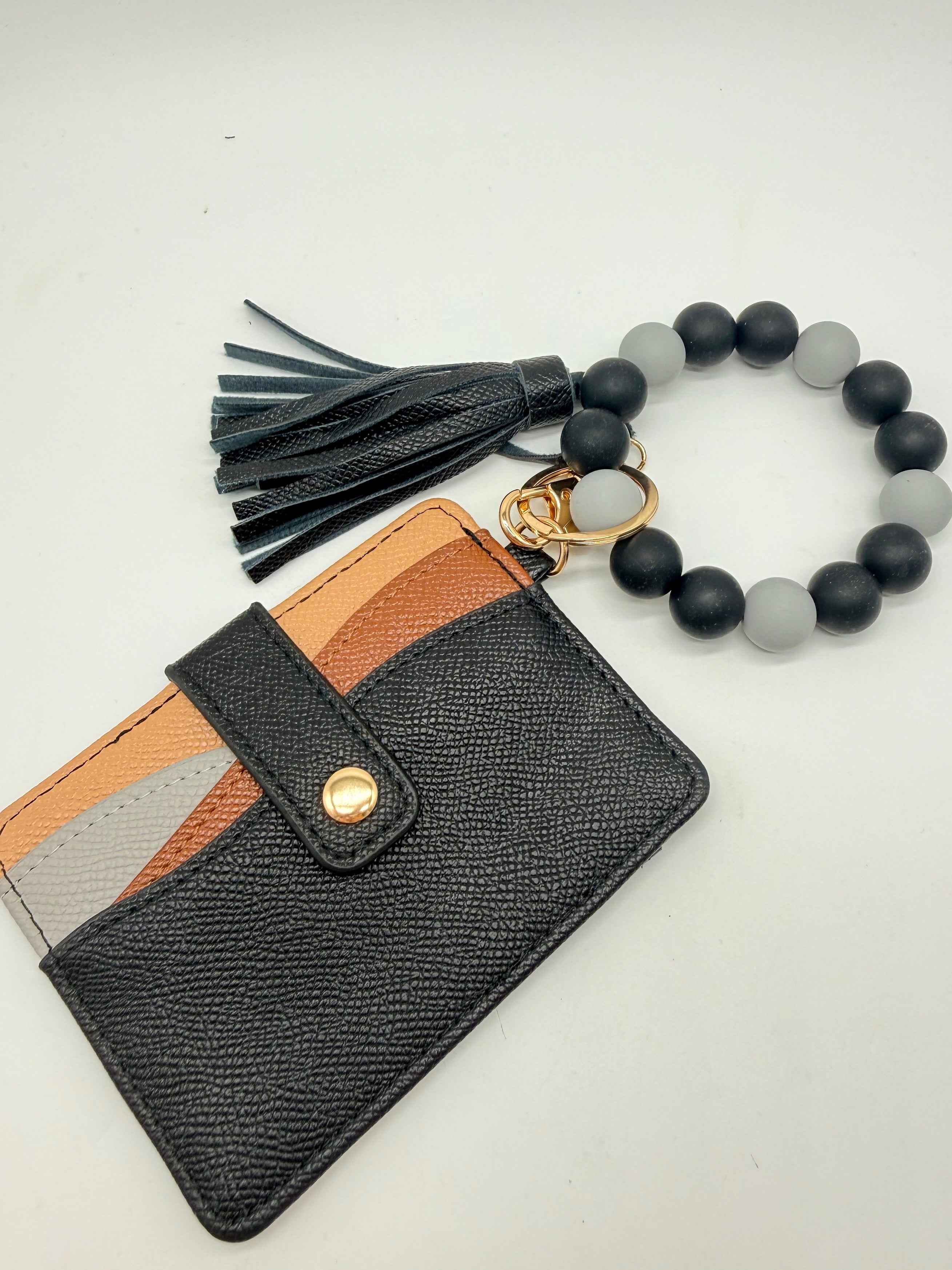The Wavy Everyday Grab & Go Wristlet-340 Other Accessories-Heathered Boho-Heathered Boho Boutique, Women's Fashion and Accessories in Palmetto, FL