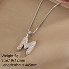 All About YOU Initial Necklace-310 JEWELRY-NIHAO JEWELRY-Heathered Boho Boutique, Women's Fashion and Accessories in Palmetto, FL