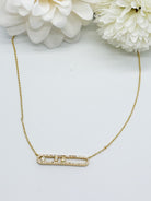Moving Crystal Necklace-310 Jewelry-Joseph Anthony NY, Inc-Heathered Boho Boutique, Women's Fashion and Accessories in Palmetto, FL