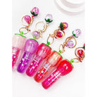 Strawberry Charm Keychain Lip Gloss Set-340 Other Accessories-Love and Repeat-Heathered Boho Boutique, Women's Fashion and Accessories in Palmetto, FL