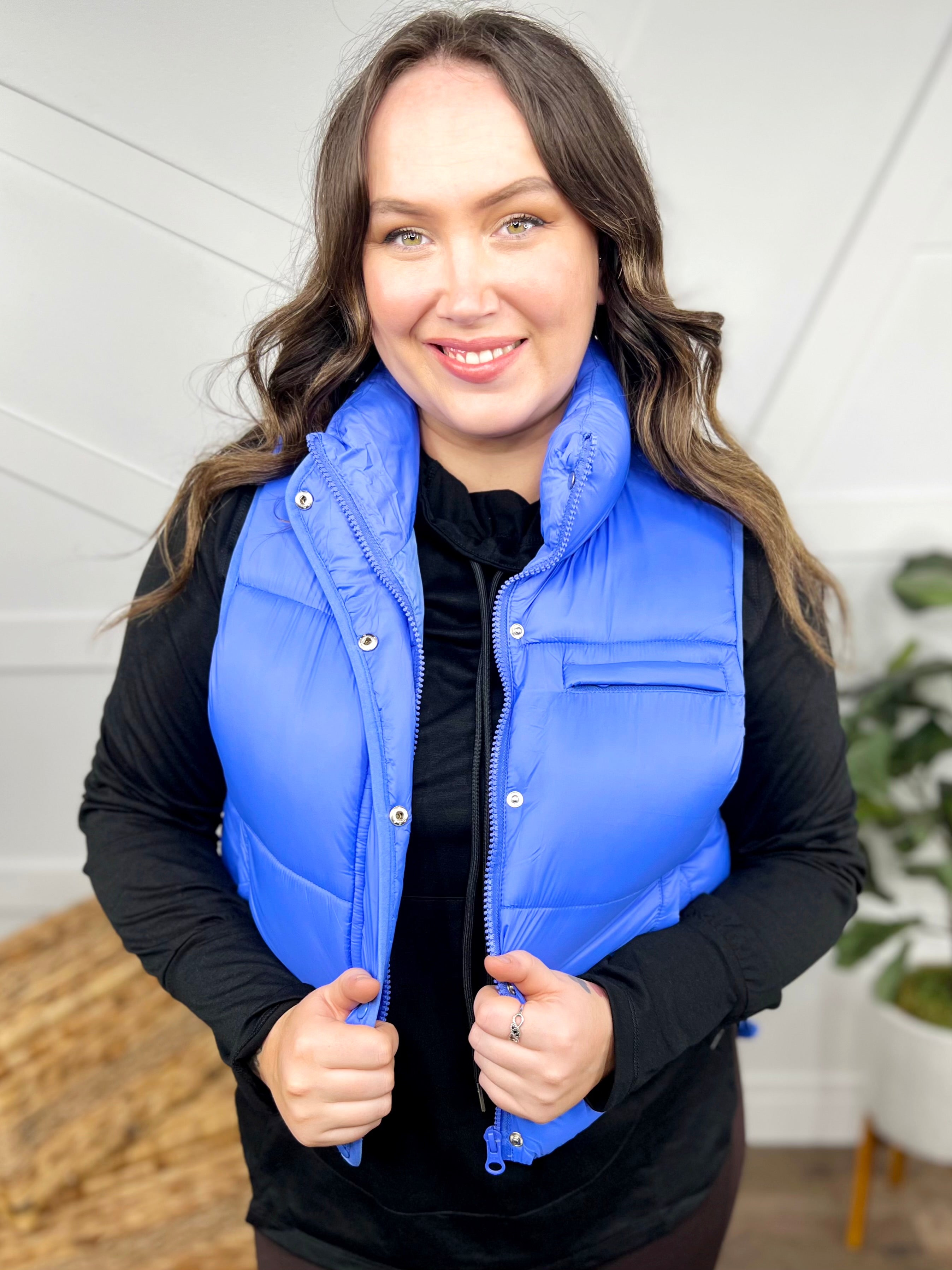 Packable Vest-200 Jackets/Shackets-Simply Southern-Heathered Boho Boutique, Women's Fashion and Accessories in Palmetto, FL