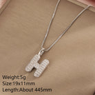 All About YOU Initial Necklace-310 JEWELRY-NIHAO JEWELRY-Heathered Boho Boutique, Women's Fashion and Accessories in Palmetto, FL