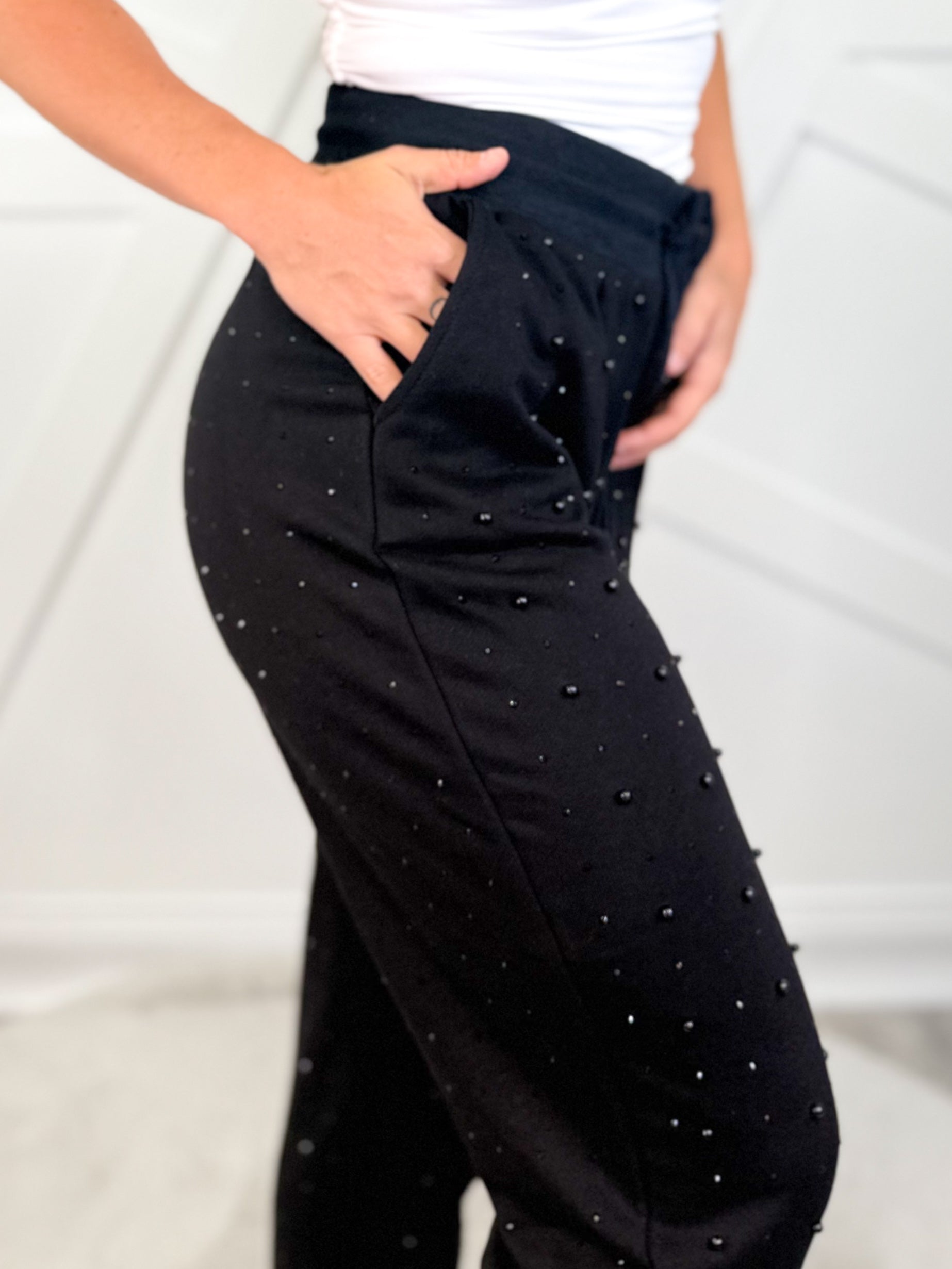 You're a Gem Joggers-150 PANTS-White Birch-Heathered Boho Boutique, Women's Fashion and Accessories in Palmetto, FL