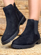 Denver Boots - Black Suede-350 SHOES-Top Guy-Heathered Boho Boutique, Women's Fashion and Accessories in Palmetto, FL