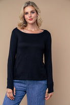 Forever & Ever Long Sleeve Top-400 Takeover/Pre-Order-White Birch-Heathered Boho Boutique, Women's Fashion and Accessories in Palmetto, FL