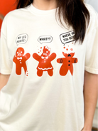 Gingerbread Gang Graphic Tee-130 Graphic Tees-Heathered Boho-Heathered Boho Boutique, Women's Fashion and Accessories in Palmetto, FL