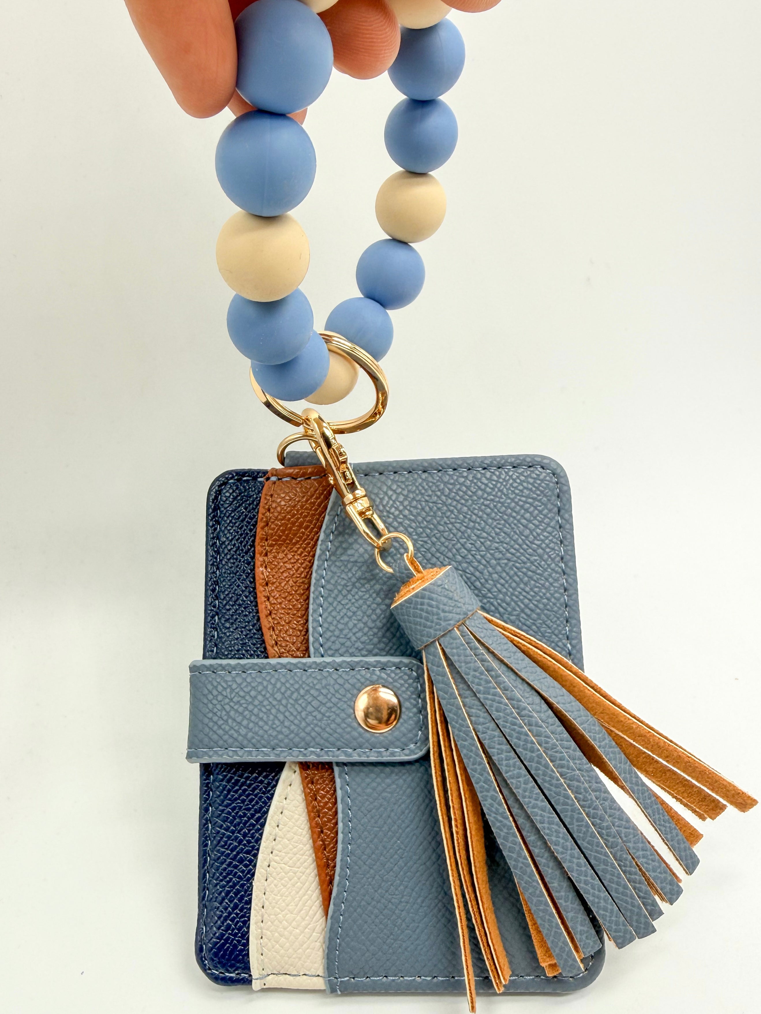 The Wavy Everyday Grab & Go Wristlet-340 Other Accessories-Heathered Boho-Heathered Boho Boutique, Women's Fashion and Accessories in Palmetto, FL