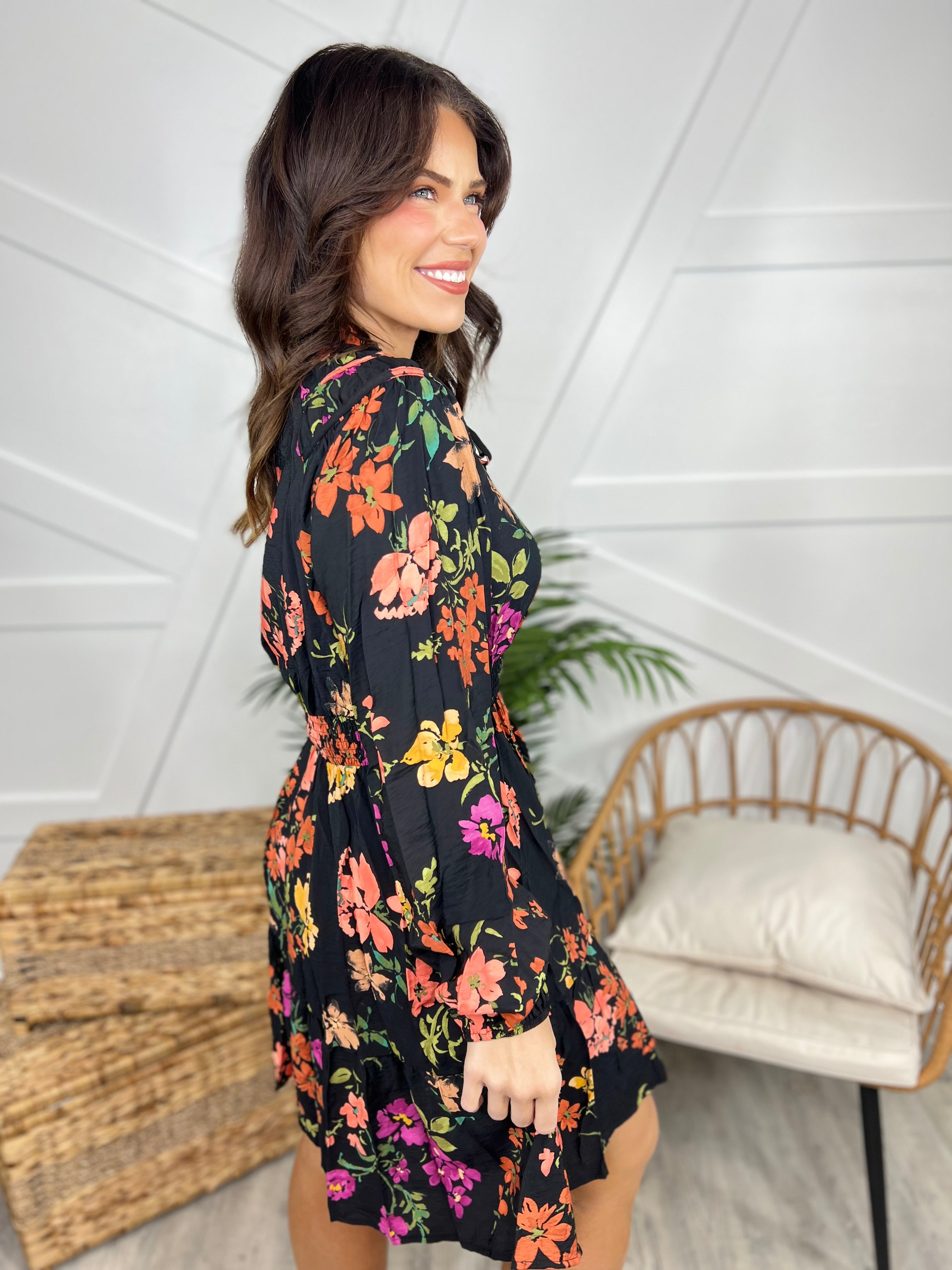 Secret Gardens in My Mind Dress-230 Dresses/Jumpsuits/Rompers-Oddi-Heathered Boho Boutique, Women's Fashion and Accessories in Palmetto, FL