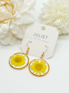 Oh My Daisy Earring-310 Jewelry-RM Manufacturing-Heathered Boho Boutique, Women's Fashion and Accessories in Palmetto, FL