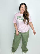 Thecla Cuff Cargo Jeans-190 Jeans-Hustle n Holla-Heathered Boho Boutique, Women's Fashion and Accessories in Palmetto, FL