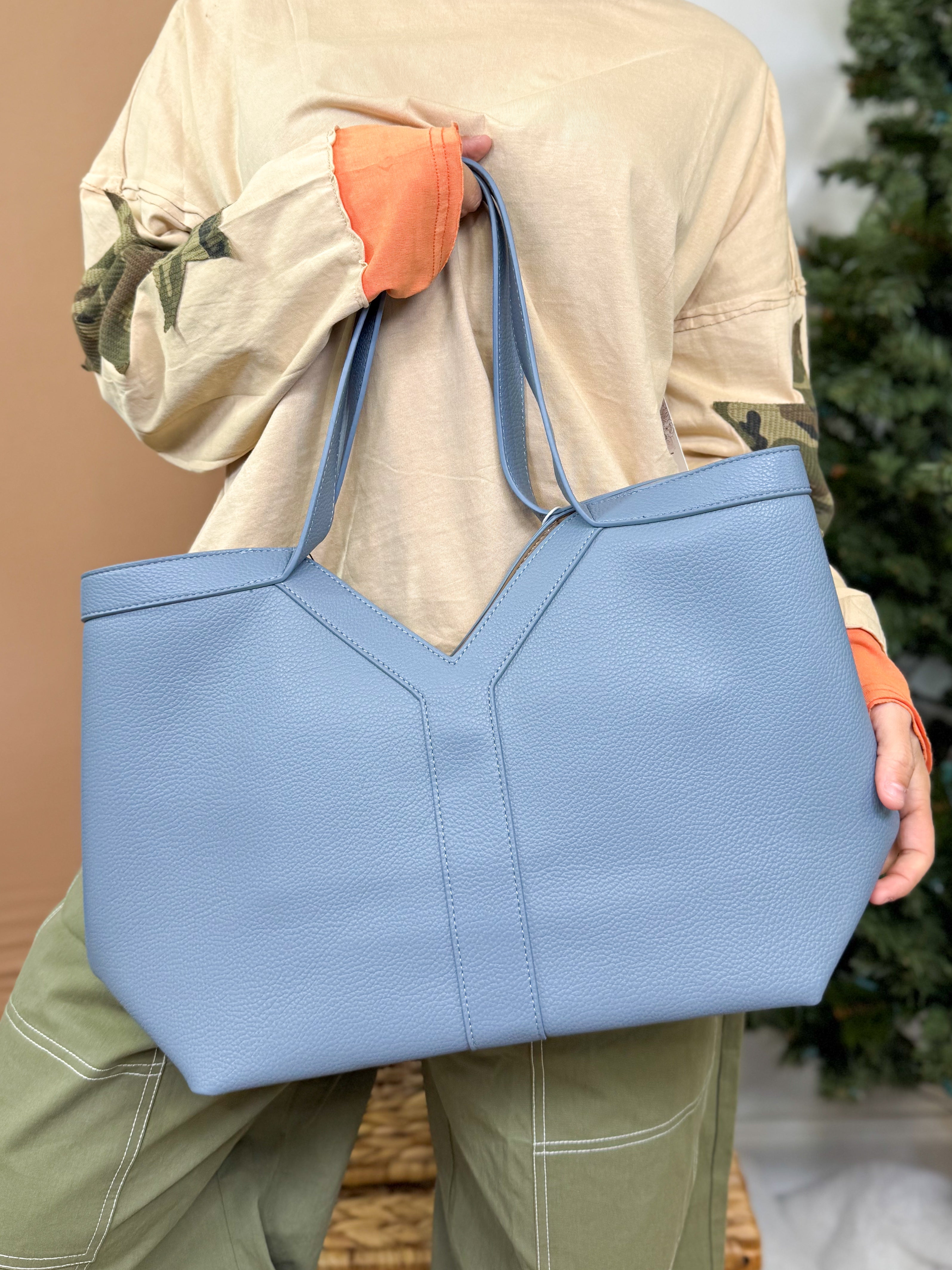 Giving The Business Shoulder Bag Set-320 Bags-Tops Handbags-Heathered Boho Boutique, Women's Fashion and Accessories in Palmetto, FL