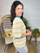 Hangout Top-110 SHORT SLEEVE TOP-ODDI-Heathered Boho Boutique, Women's Fashion and Accessories in Palmetto, FL