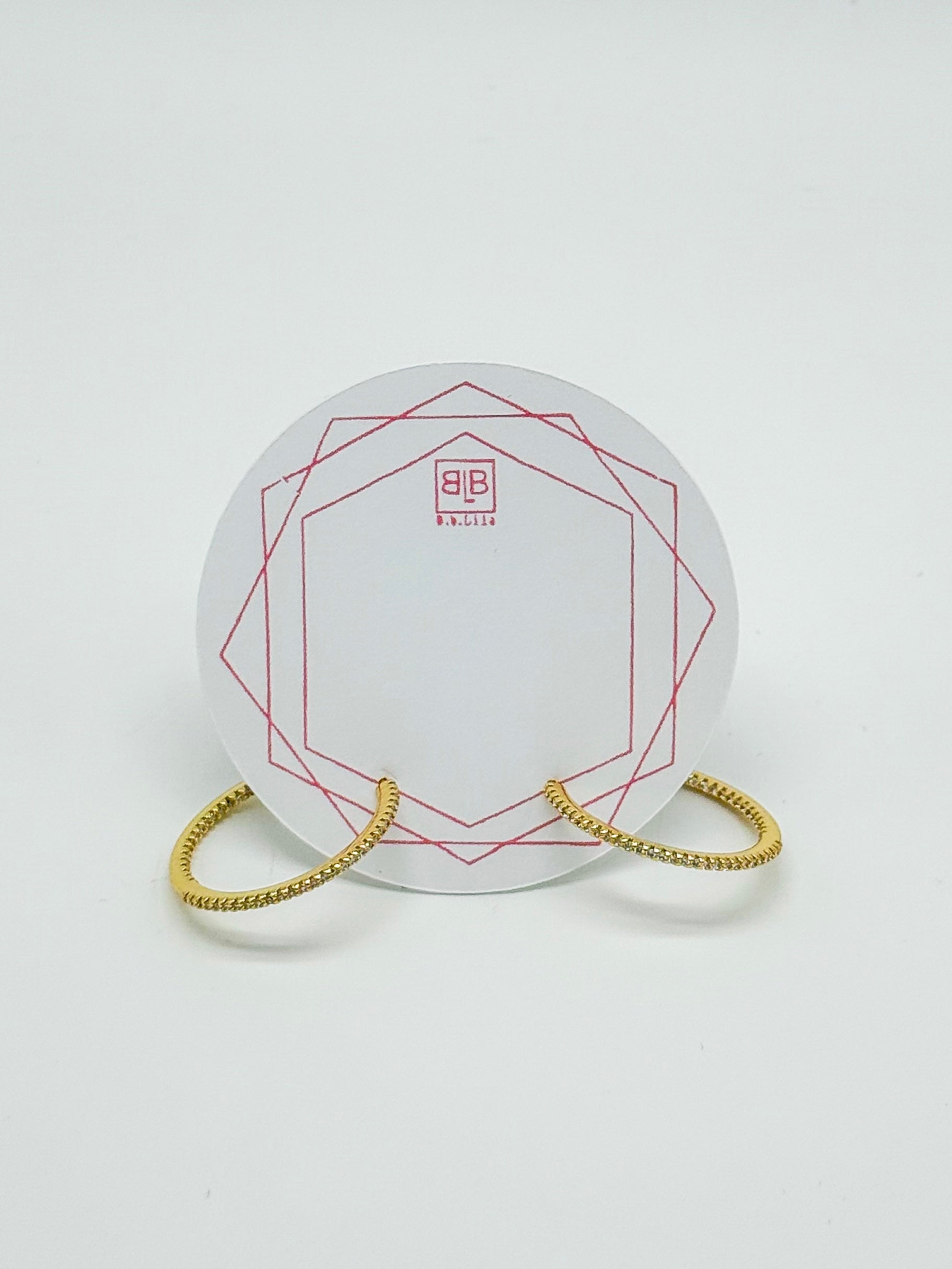 Princess Cut Hoops-310 Jewelry-BB Lila-Heathered Boho Boutique, Women's Fashion and Accessories in Palmetto, FL