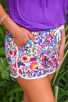 PREORDER : Fiesta Time Floral Everyday Shorts- White-400 Takeover/Pre-Order-Jess Lea-Heathered Boho Boutique, Women's Fashion and Accessories in Palmetto, FL
