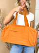 The On The Go Weekender-320 BAGS-ZENANA-Heathered Boho Boutique, Women's Fashion and Accessories in Palmetto, FL