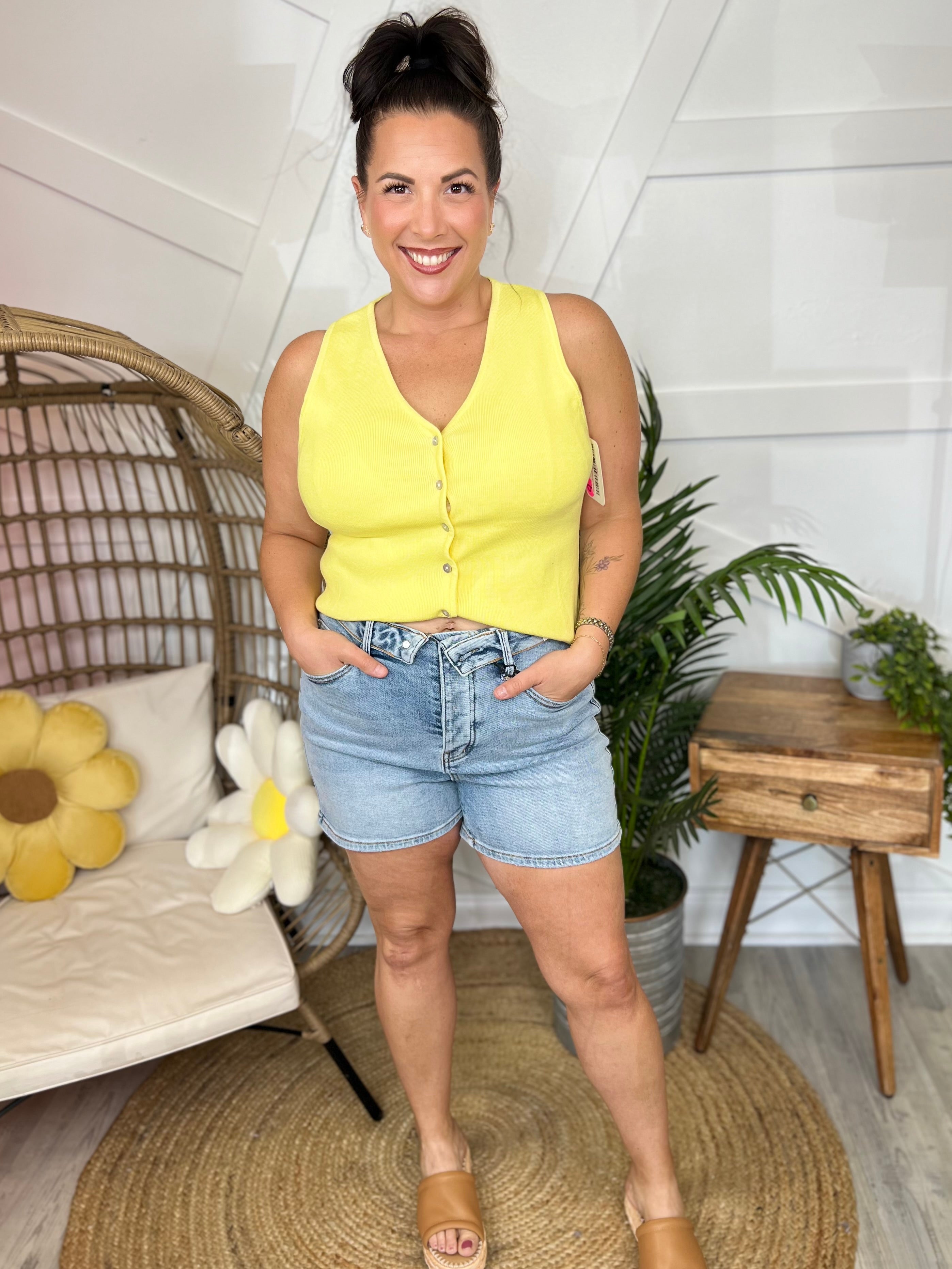 Off Duty Shorts by Judy Blue-160 SHORTS-Judy Blue-Heathered Boho Boutique, Women's Fashion and Accessories in Palmetto, FL