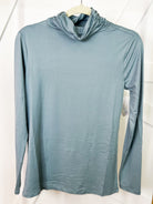 The Everyday Luxe Turtleneck Tunic Top-120 LONG SLEEVE TOPS-ZENANA-Heathered Boho Boutique, Women's Fashion and Accessories in Palmetto, FL