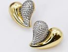 Heart Drop Stud-310 Jewelry-Treasure Jewels-Heathered Boho Boutique, Women's Fashion and Accessories in Palmetto, FL