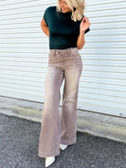 One and Only Wide Leg by Judy Blue-190 JEANS-Judy Blue-Heathered Boho Boutique, Women's Fashion and Accessories in Palmetto, FL