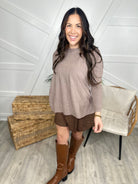 Content Top-120 Long Sleeve Tops-Davi & Dani-Heathered Boho Boutique, Women's Fashion and Accessories in Palmetto, FL