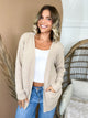 The Everyday Essential Cardigan-220 CARDIGANS KIMONOS-ZENANA-Heathered Boho Boutique, Women's Fashion and Accessories in Palmetto, FL