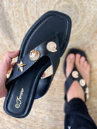 Amount of Style Sandals - Black-350 SHOES-Forever Link-Heathered Boho Boutique, Women's Fashion and Accessories in Palmetto, FL