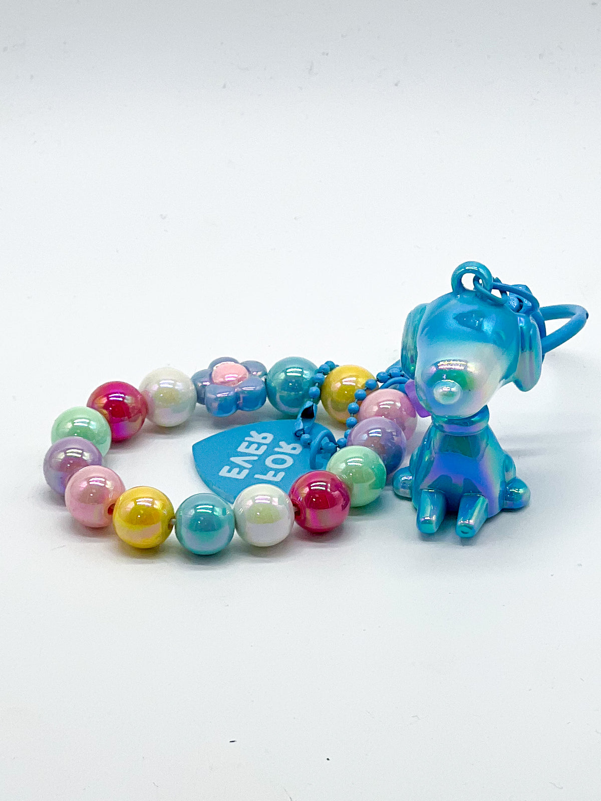 Marbled Pup KeyChain-340 Other Accessories-Heathered Boho-Heathered Boho Boutique, Women's Fashion and Accessories in Palmetto, FL